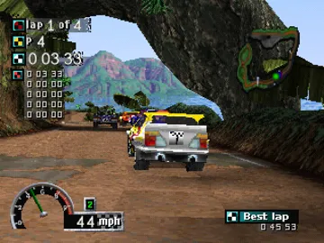 Rally Cross (US) screen shot game playing